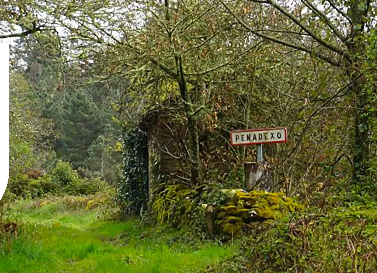 The restored village of the Free Commune of Penadexo in Galicia, Spain