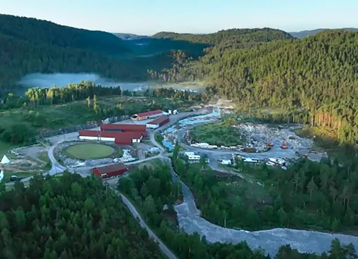 The Liberstad settlement in southern Norway
