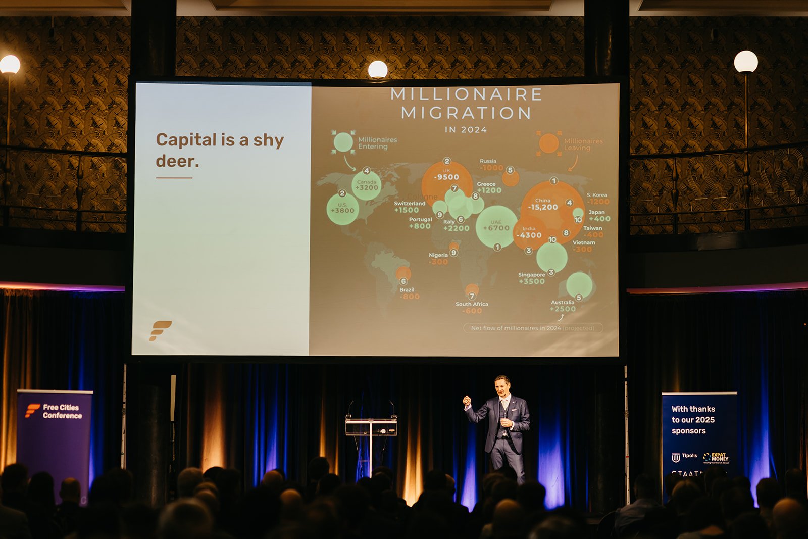 Titus Gebel at the Free Cities Conference
